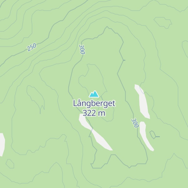 Map of Långberget