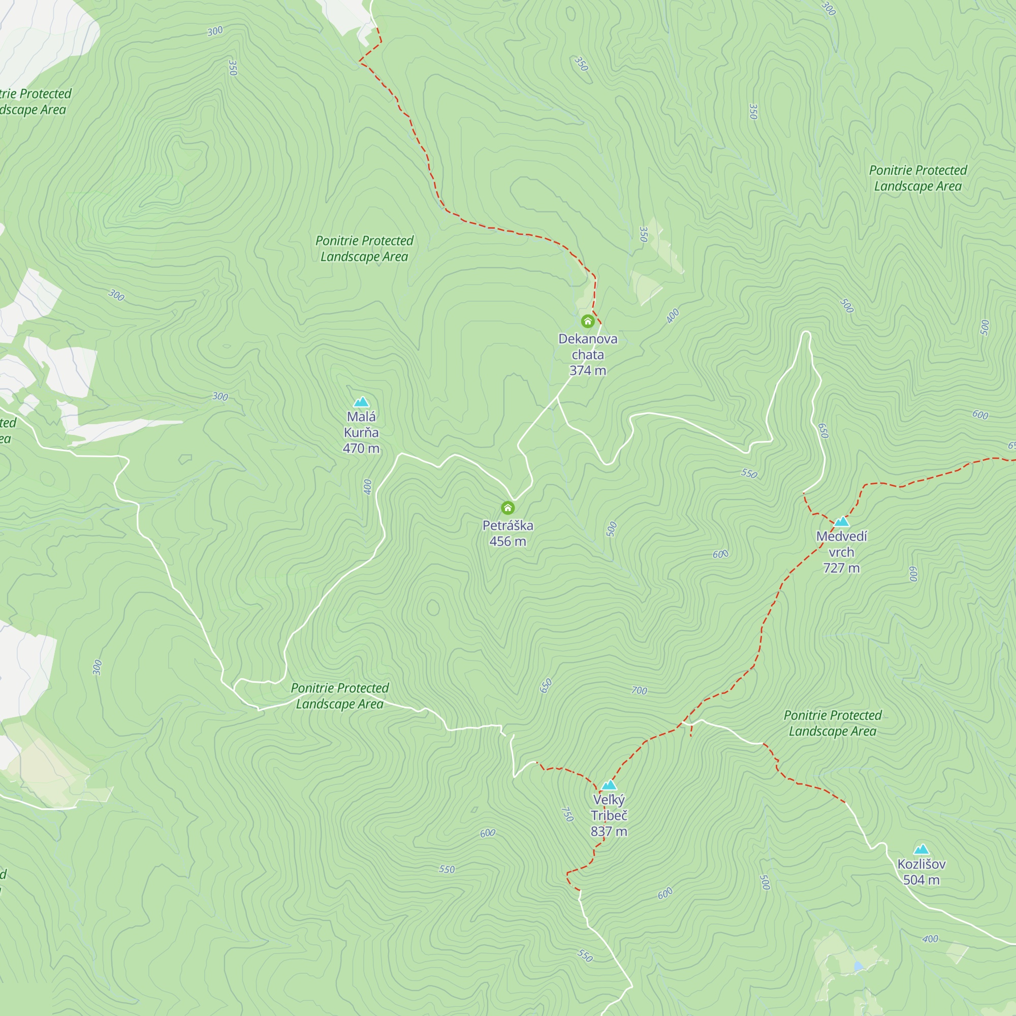 Petráška map