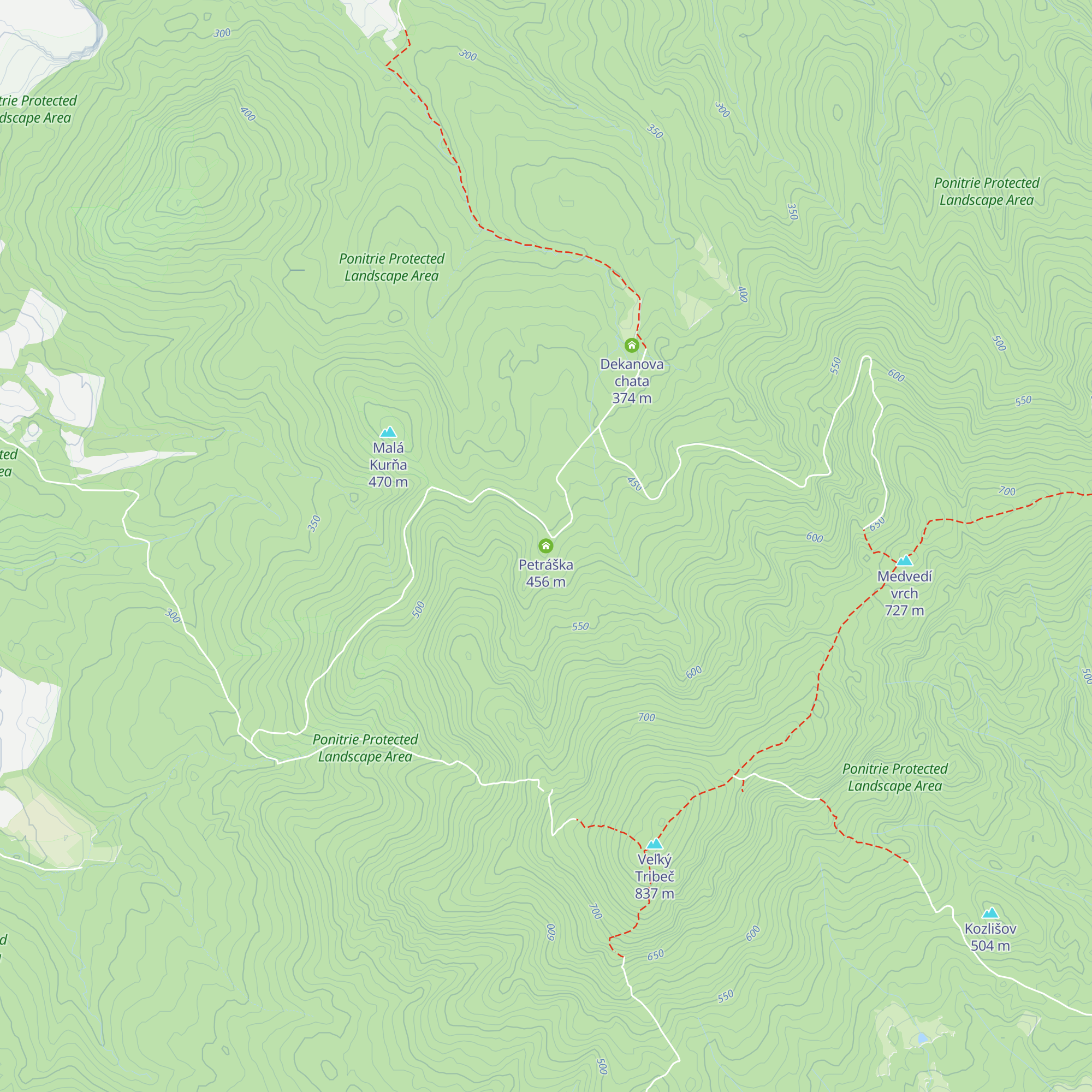 Petráška map