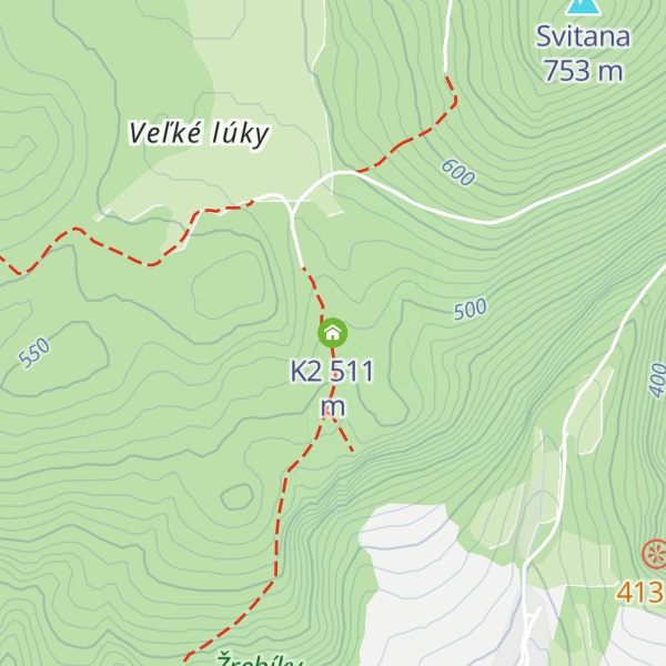 Map of K2