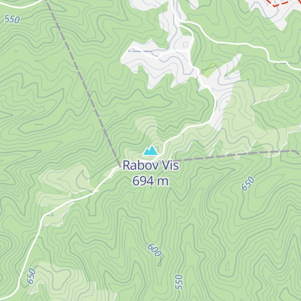 Map of Rabov Vis