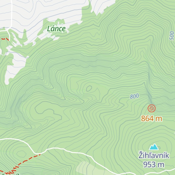 Map of Villámová