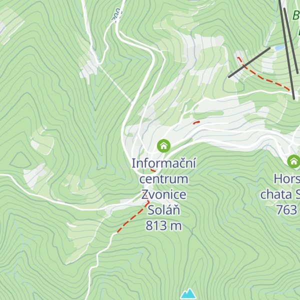 Map of Horský hotel Čarták