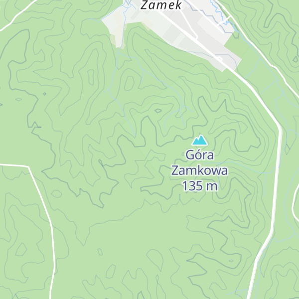 Map of Gałęźna Góra