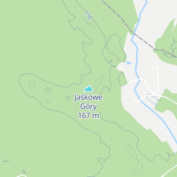 Map of Jaśkowe Góry