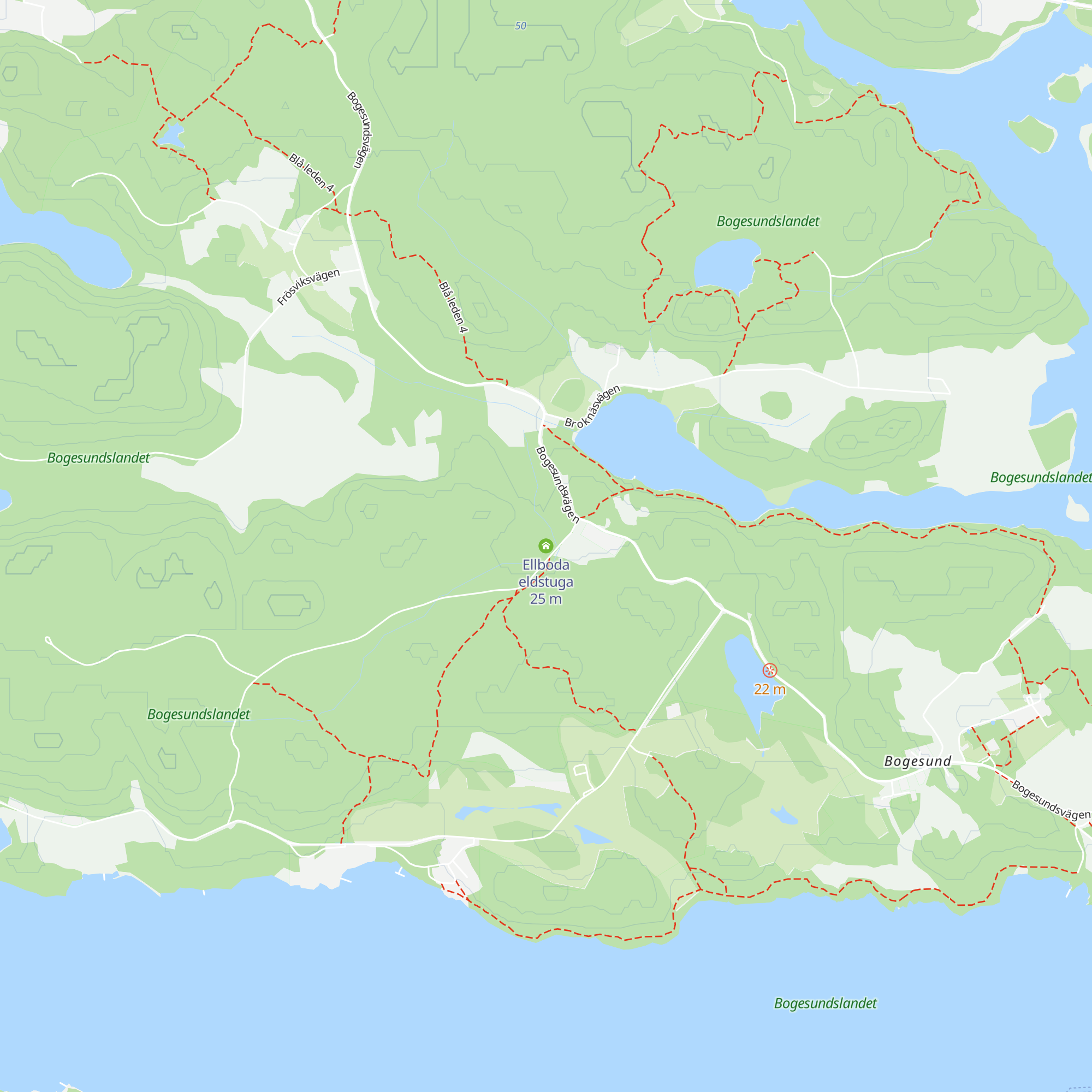 Ellboda eldstuga map
