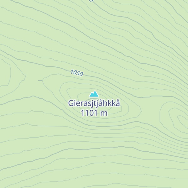 Map of Gierasjtjåhkkå