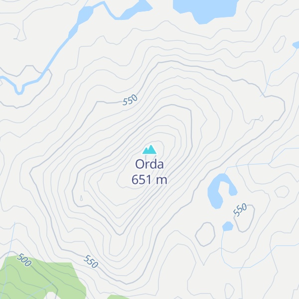 Map of Orda