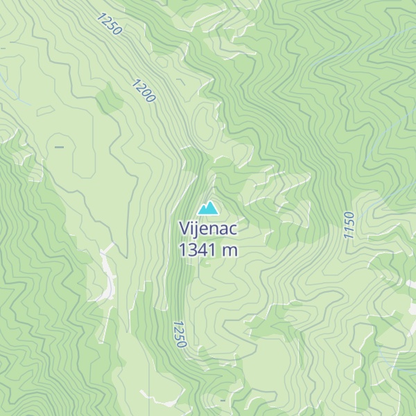 Map of Vijenac