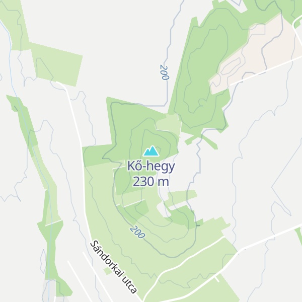 Map of Kő-hegy