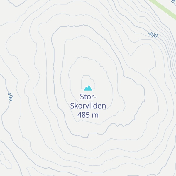 Map of Stor-Skorvliden