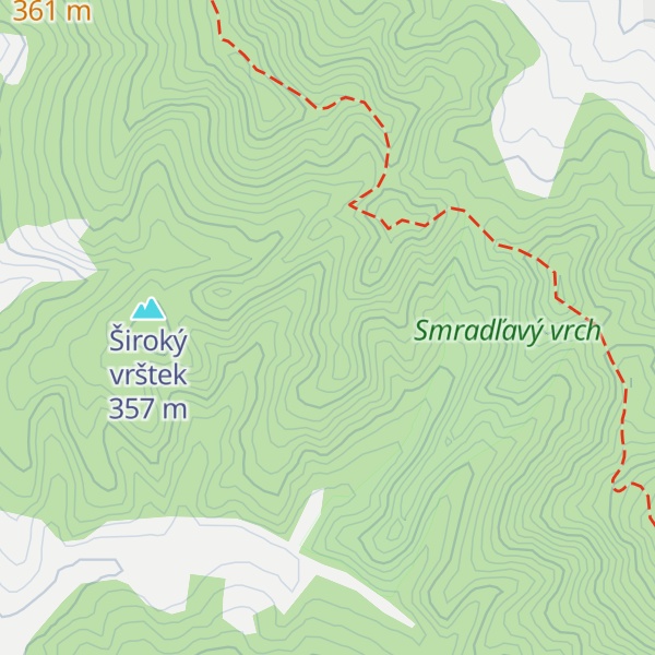Map of Gregáčovec