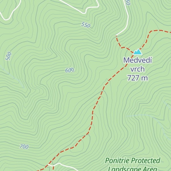 Map of Vlčica