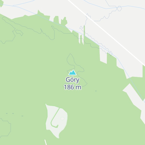 Map of Góry