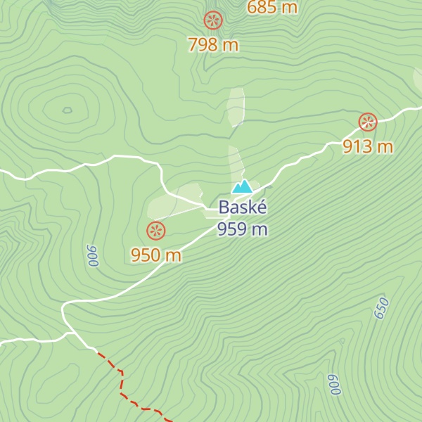 Map of Chata Baske