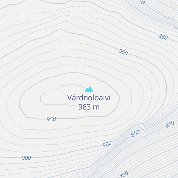 Map of Várdnoloaivi