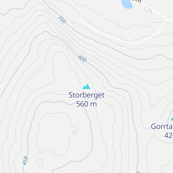 Map of Storberget