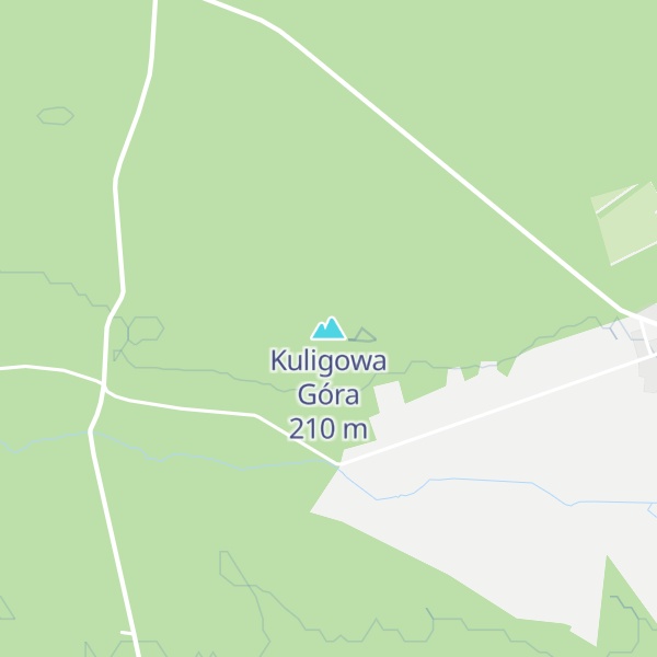 Map of Kuligowa Góra