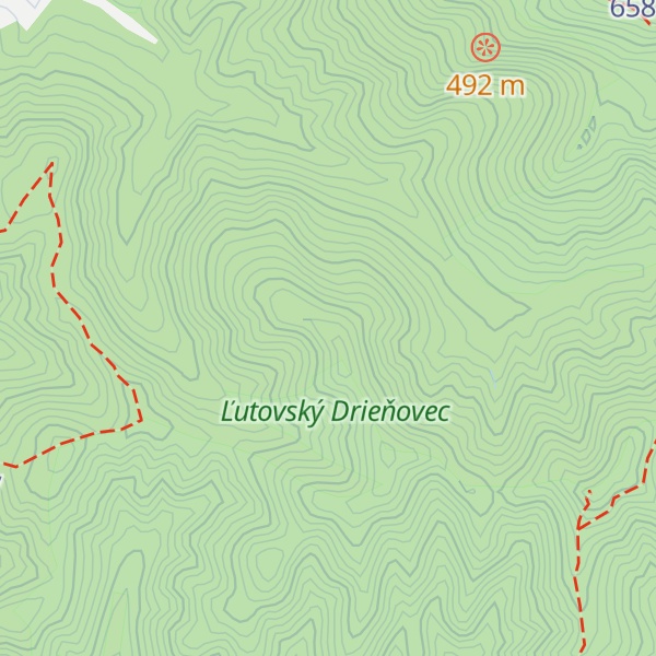 Map of Byvolov laz