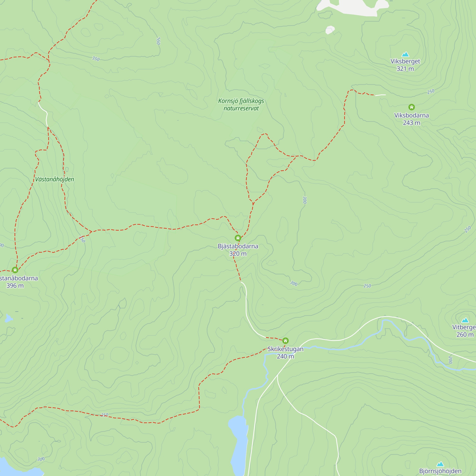 Bjästabodarna map