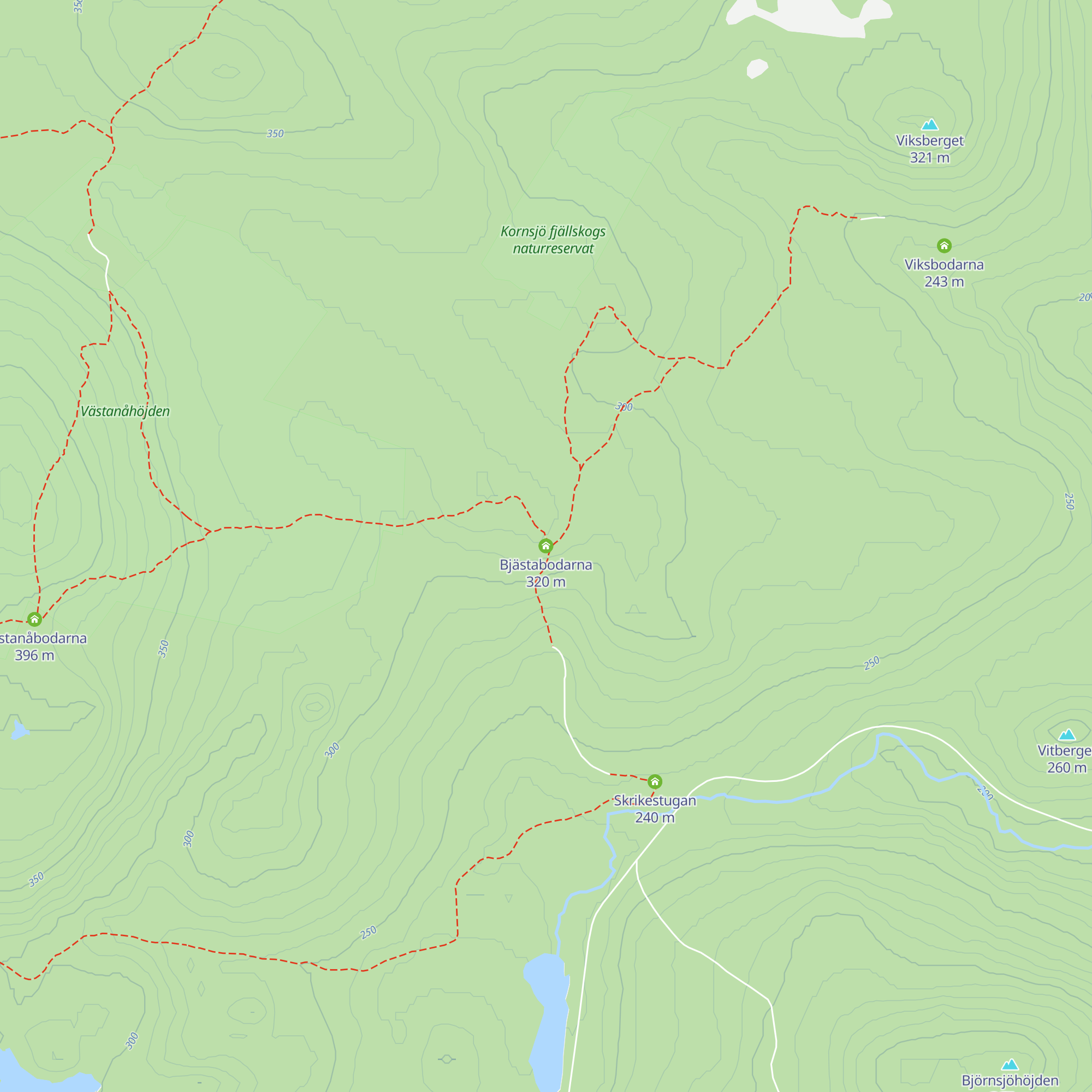 Bjästabodarna map