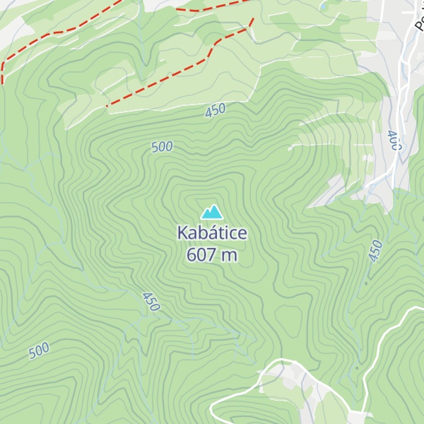 Map of Kabátice