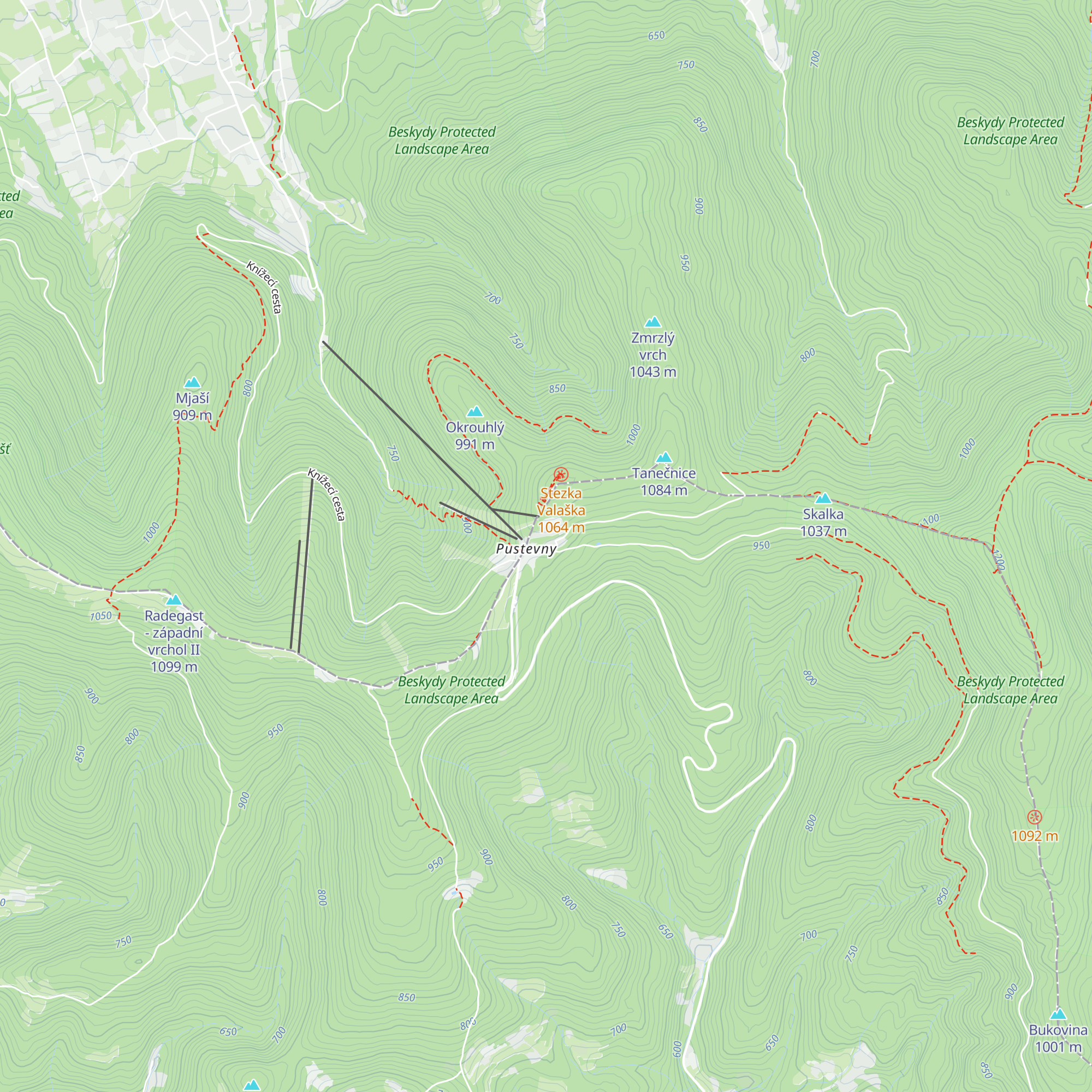 Tanečnica map