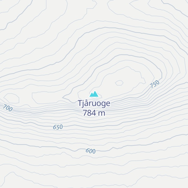 Map of Tjåruoge