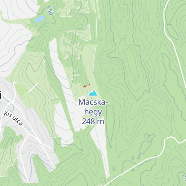 Map of Macska-hegy