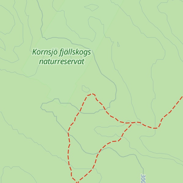 Map of Kornsjöbodarna