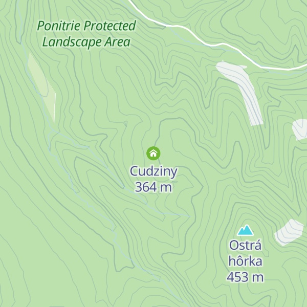 Map of Cudziny