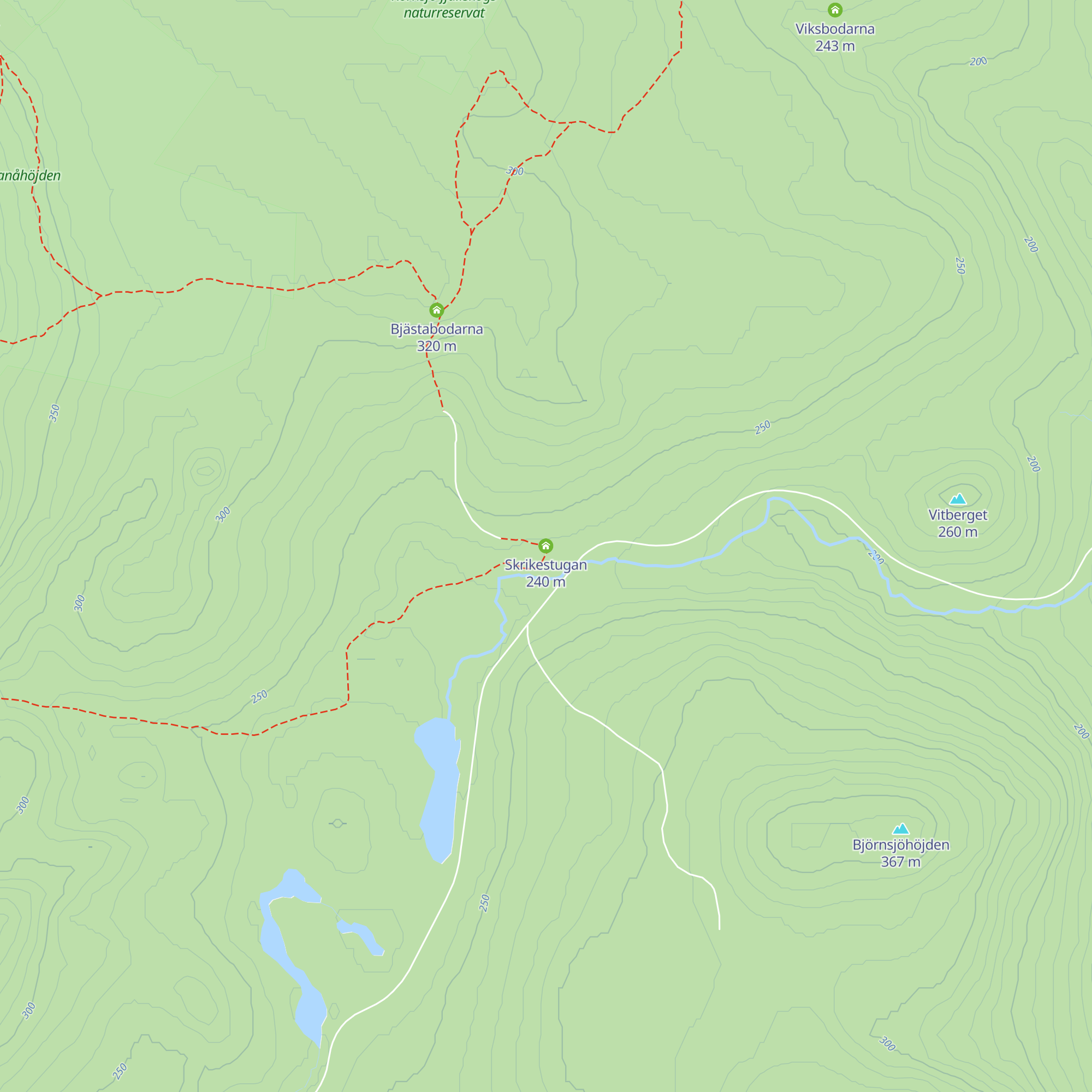 Skrikestugan map