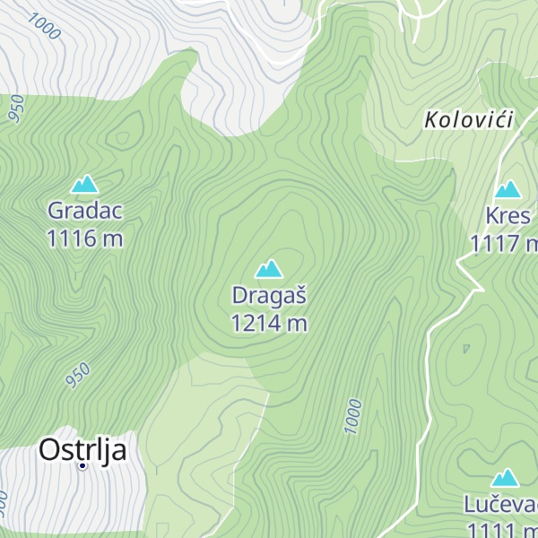 Map of Dragaš