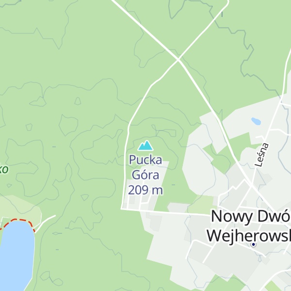 Map of Pucka Góra
