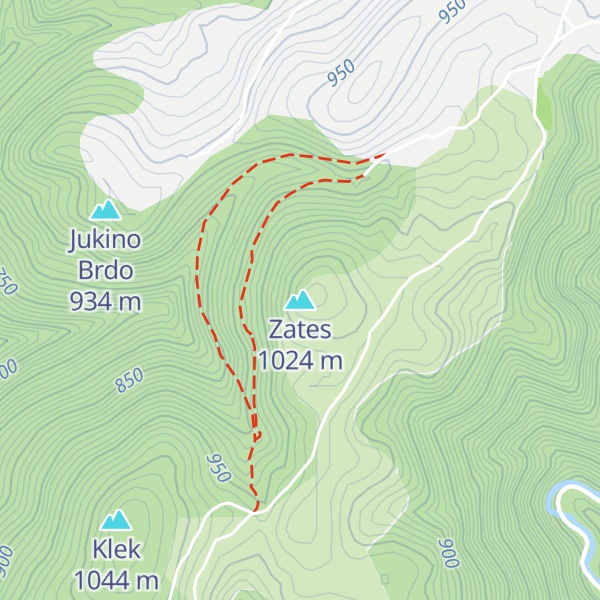 Map of Zates