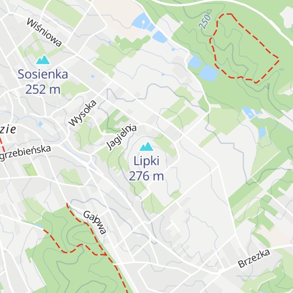 Map of Lipki