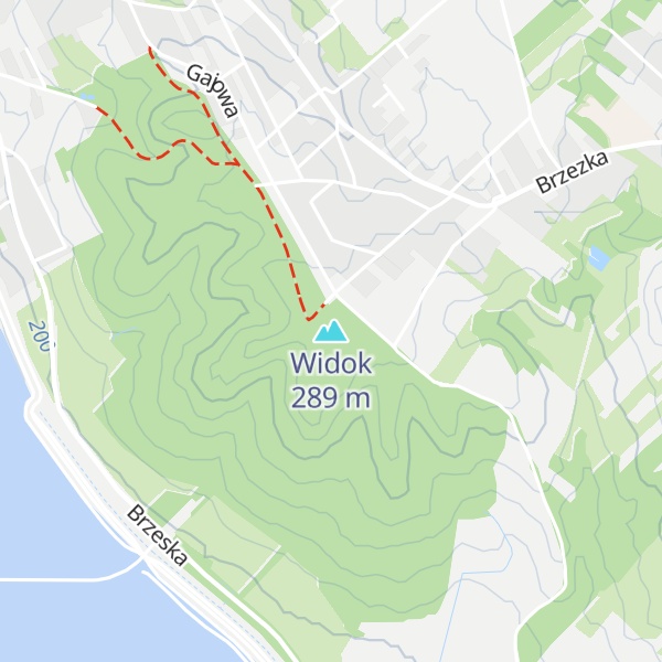 Map of Widok