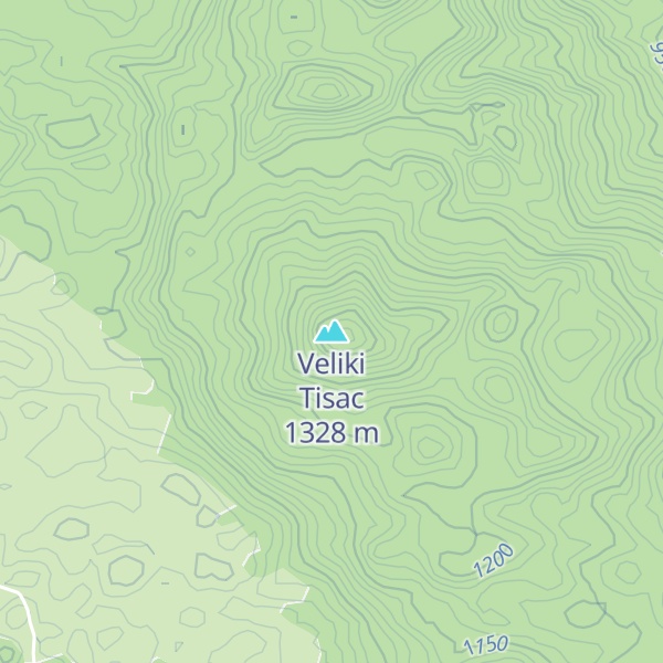 Map of Veliki Tisac