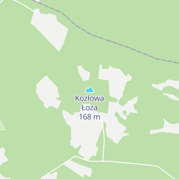 Map of Kozłowa Łoza