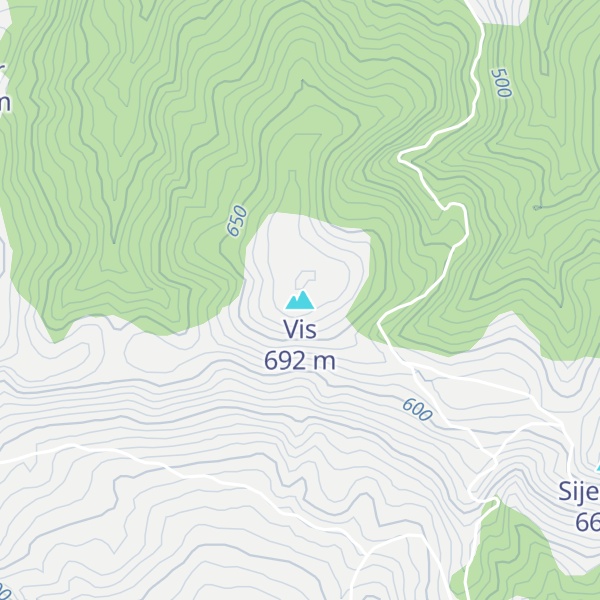 Map of Vis