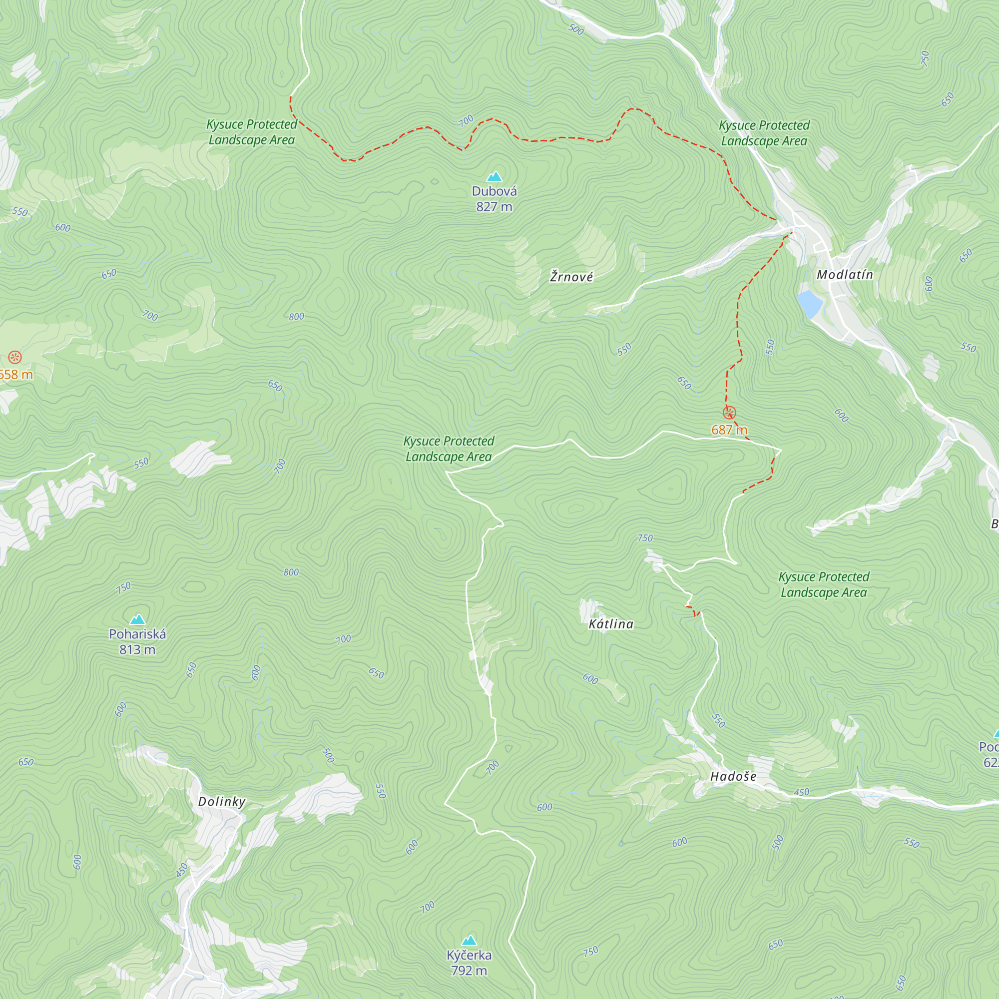 Zigovka map