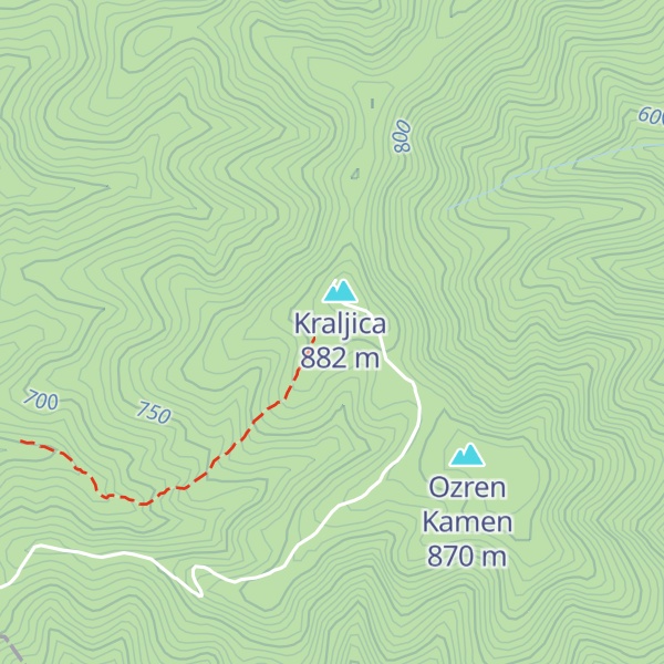 Map of PD Kraljica