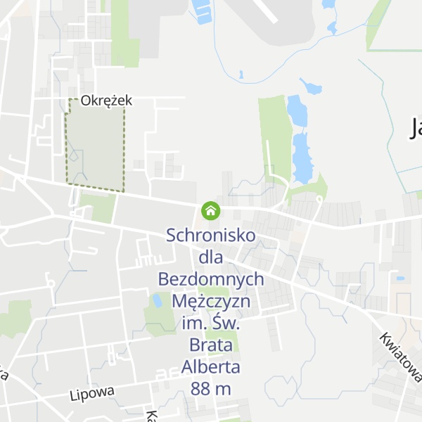 Map of Schronisko dla Bezdomnych Mężczyzn im. Św. Brata Alberta