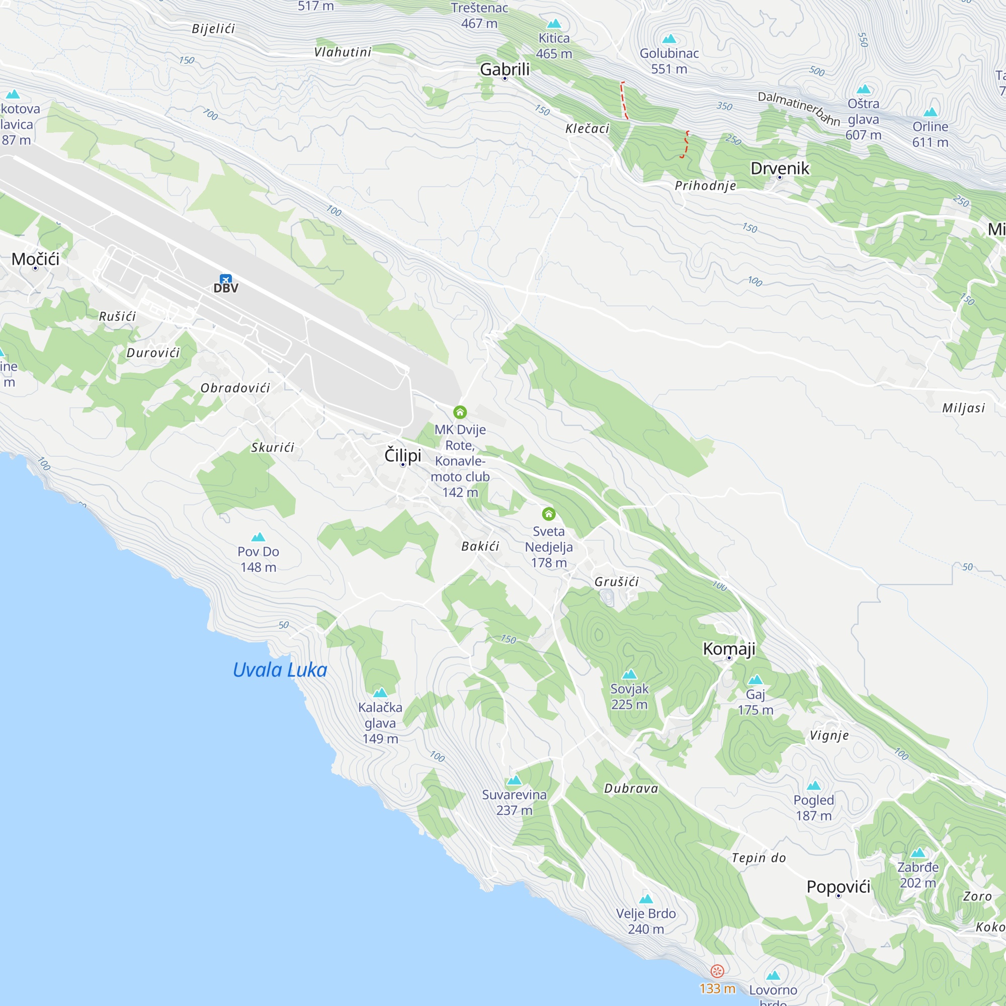 Sveti Ivan map
