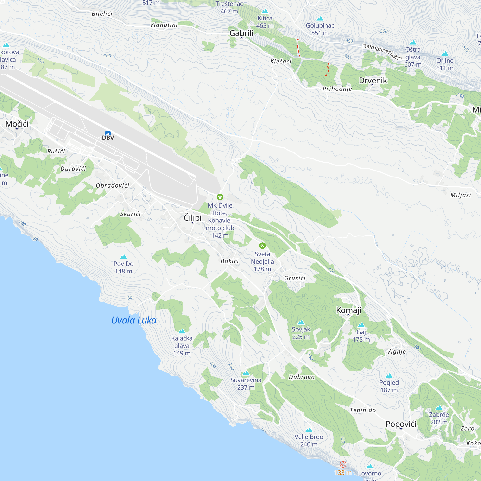 Sveti Ivan map