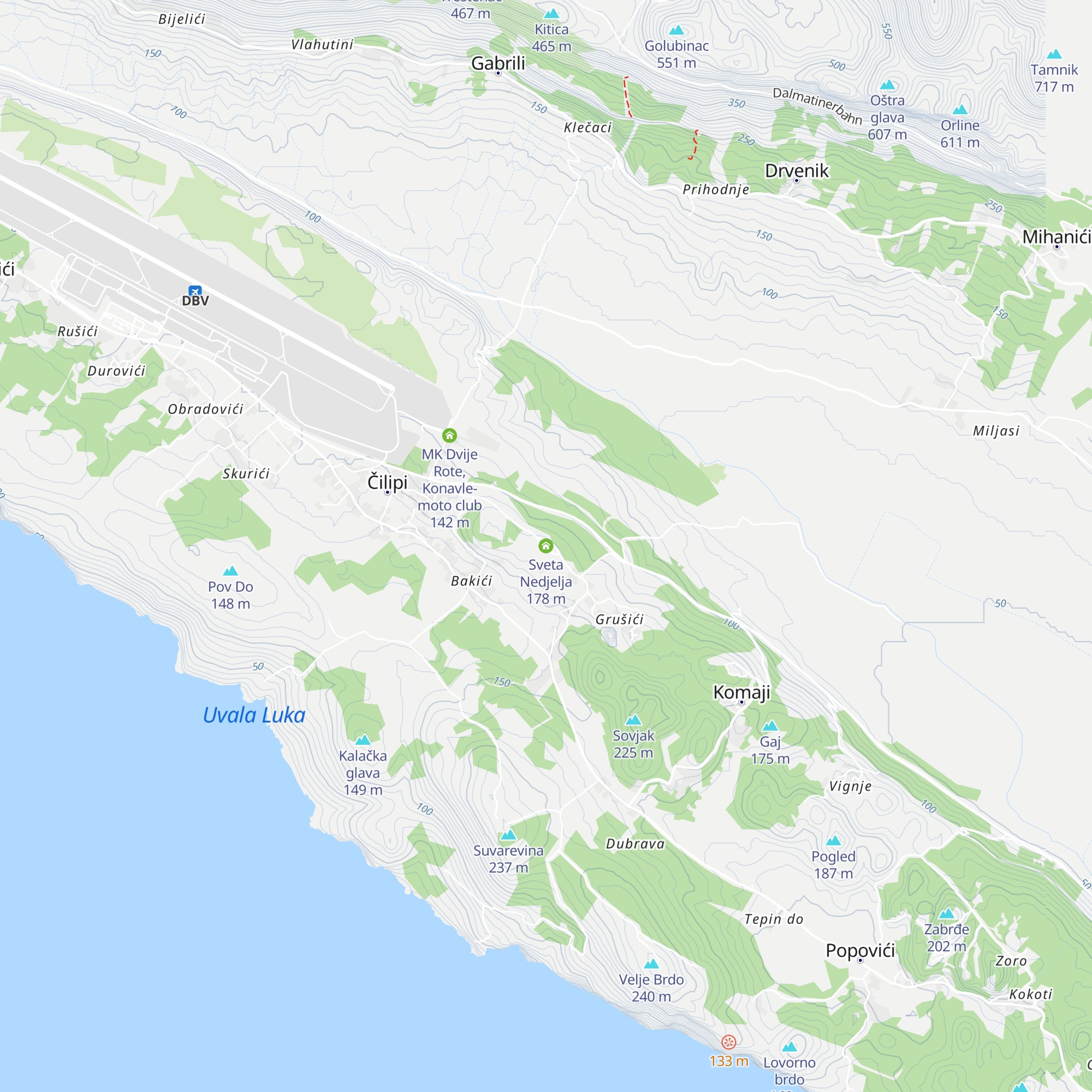 Sveta Nedjelja map