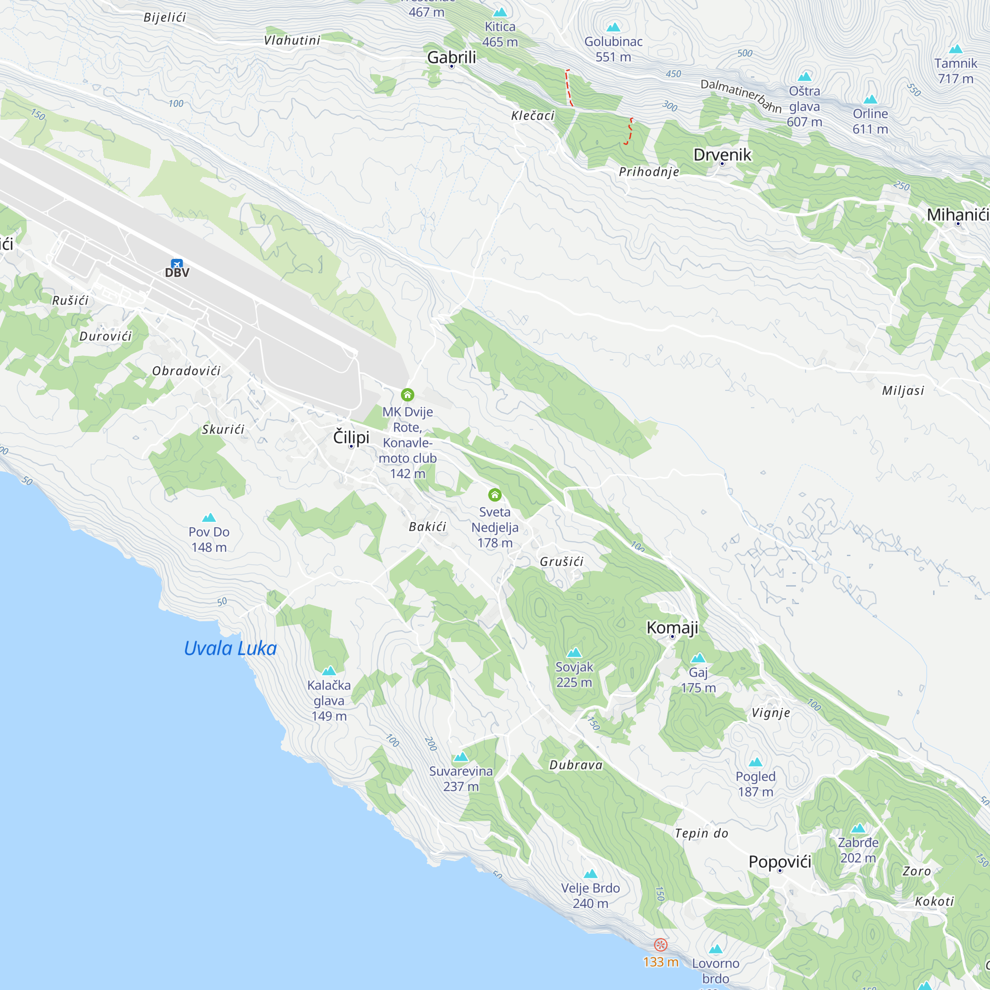 Sveta Nedjelja map