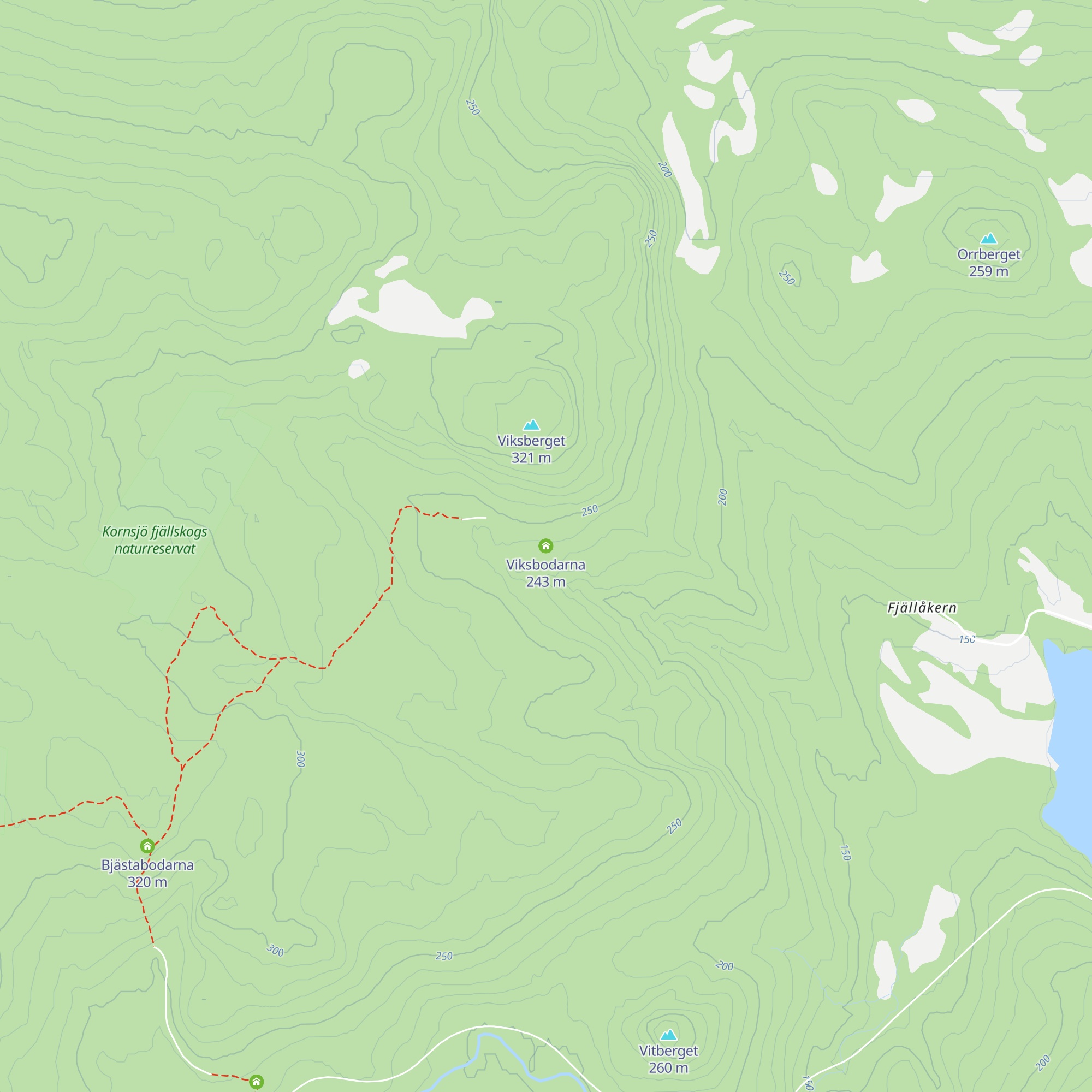 Viksbodarna map