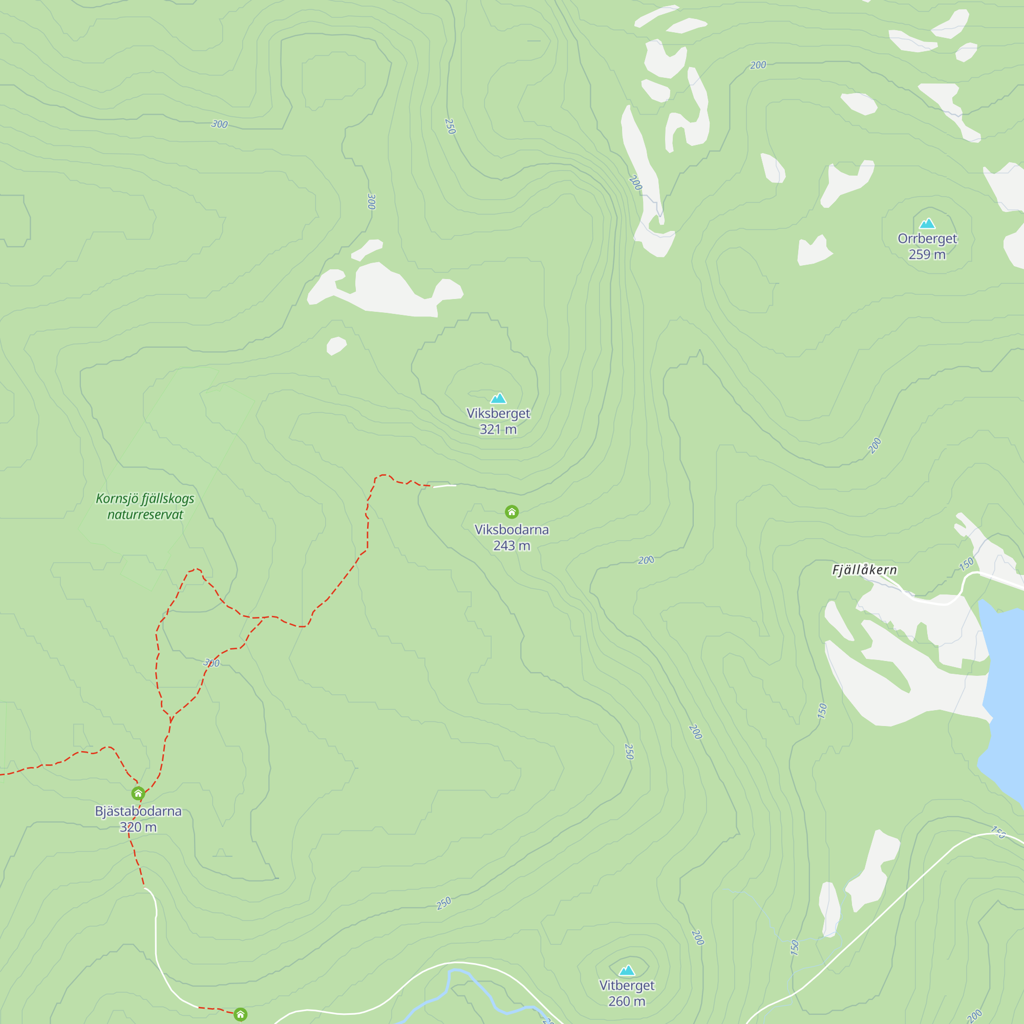 Viksbodarna map