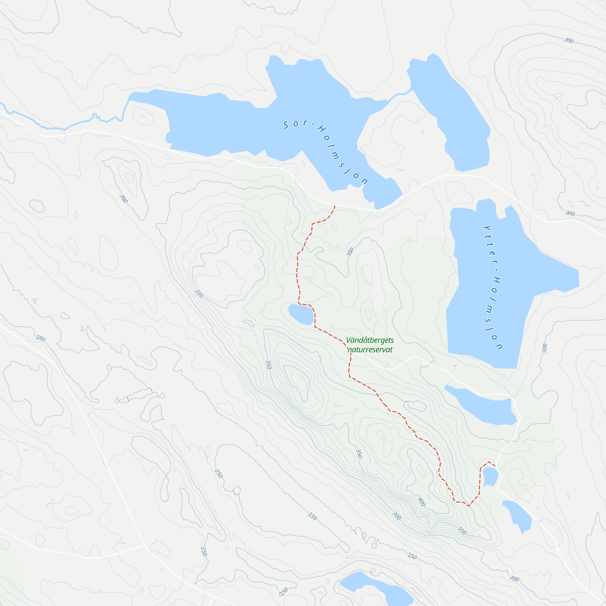 Övernattningsstuga Vändåtberget map